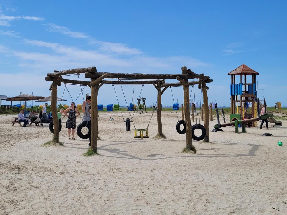 Ferienhaus Moewennest 18, Butjadingen, Tossens, Sauna, Strandkorb, Nordsee, 97Qm, 3 Schlafzimmer מראה חיצוני תמונה